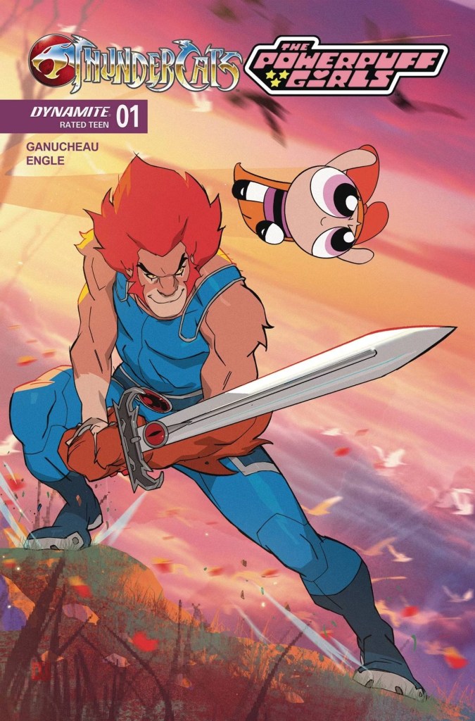 Thundercats & Powerpuff Girls comic crossover cover