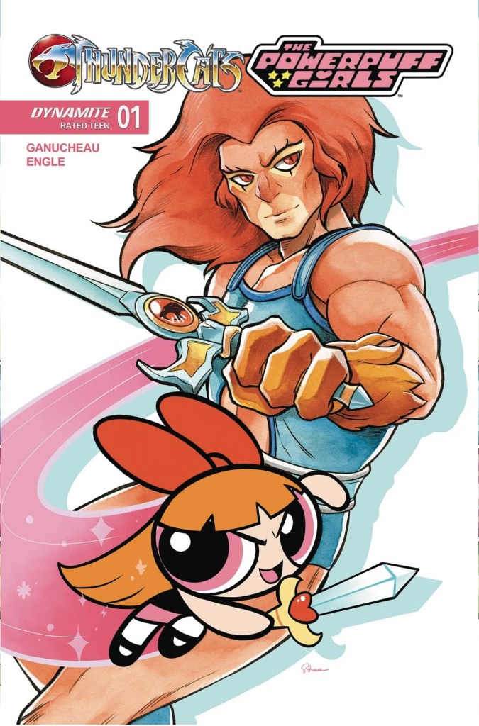 Thundercats & Powerpuff Girls comic crossover cover